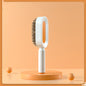 Self Cleaning Hair Brush For Women One-key Cleaning Hair Loss Airbag Massage Scalp Comb Anti-Static Hairbrush