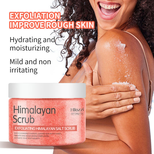 Himalayan Salt Body Scrub Cream Body Exfoliating Exfoliating